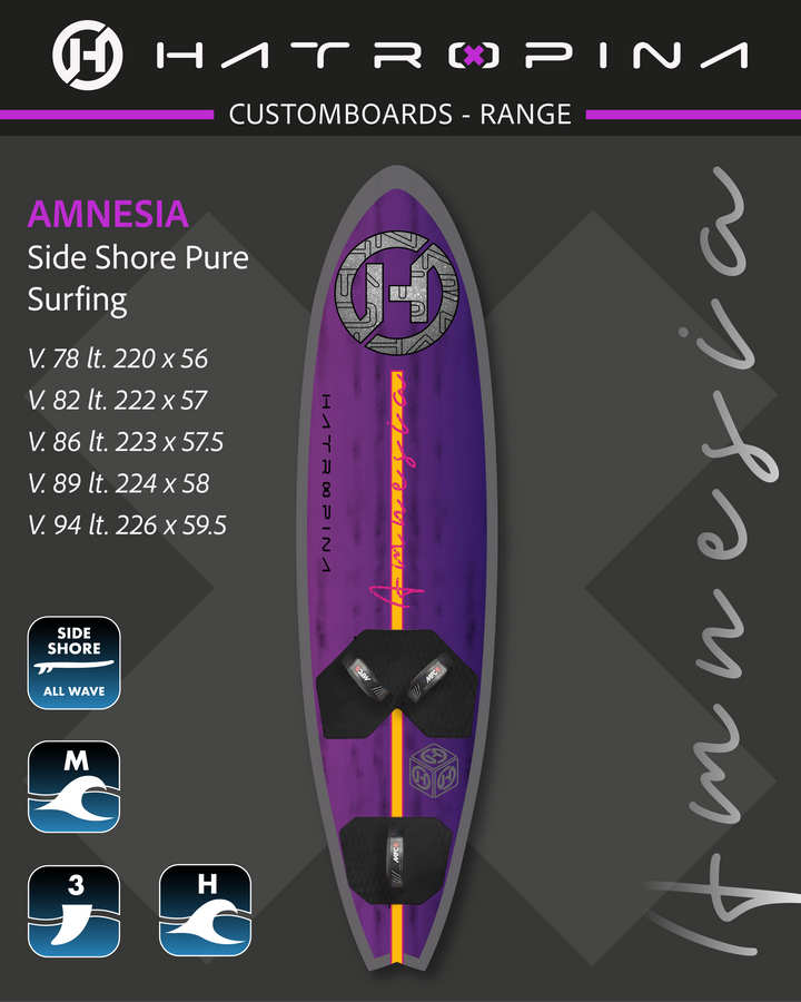 Tabla Hatropina Custom Board - DOGMA QUAD WAVE 82 LT