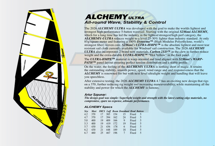 Vela S2Maui Alchemy 2026 ULTRA-HMPE™ 