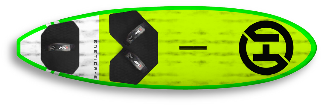 Tabla Hatropina Custom Board "ERETICA S" - FREEWAVE STUBBY Thruster 98lt 