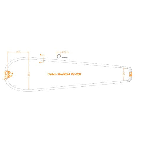 Botavaras AERON Slim Carbon 150-200