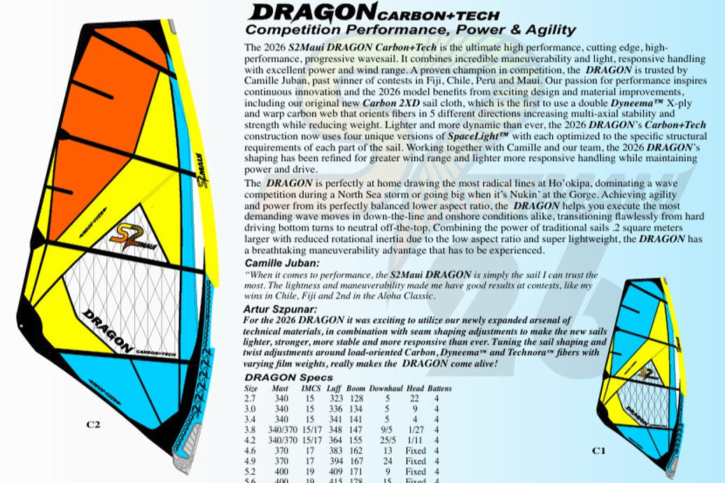 Vela S2Maui Dragon 2026 Carbon + Tech 