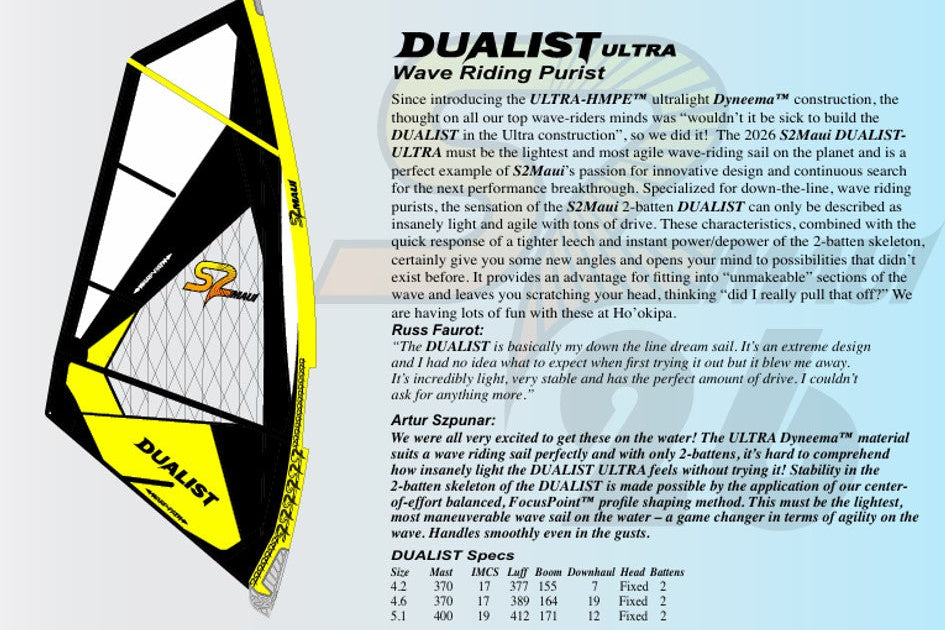 Vela S2Maui Dualist 2026 ULTRA-HMPE™