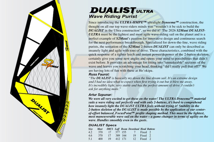 Vela S2Maui Dualist 2026 ULTRA-HMPE™