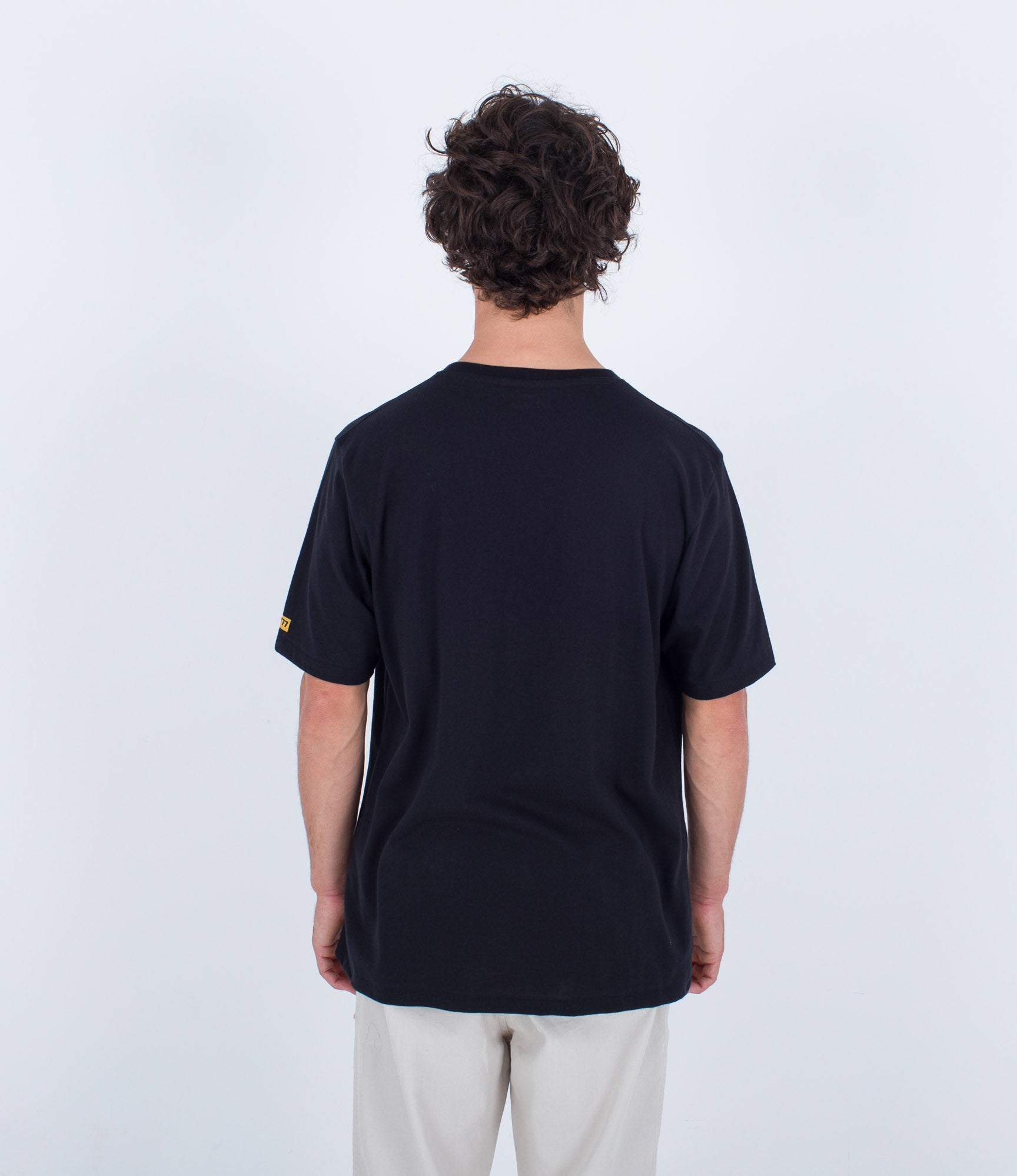 T Shirt Hurley short sleeve - M TOLEDO O&O SS TEE BLACK – HATROPINA