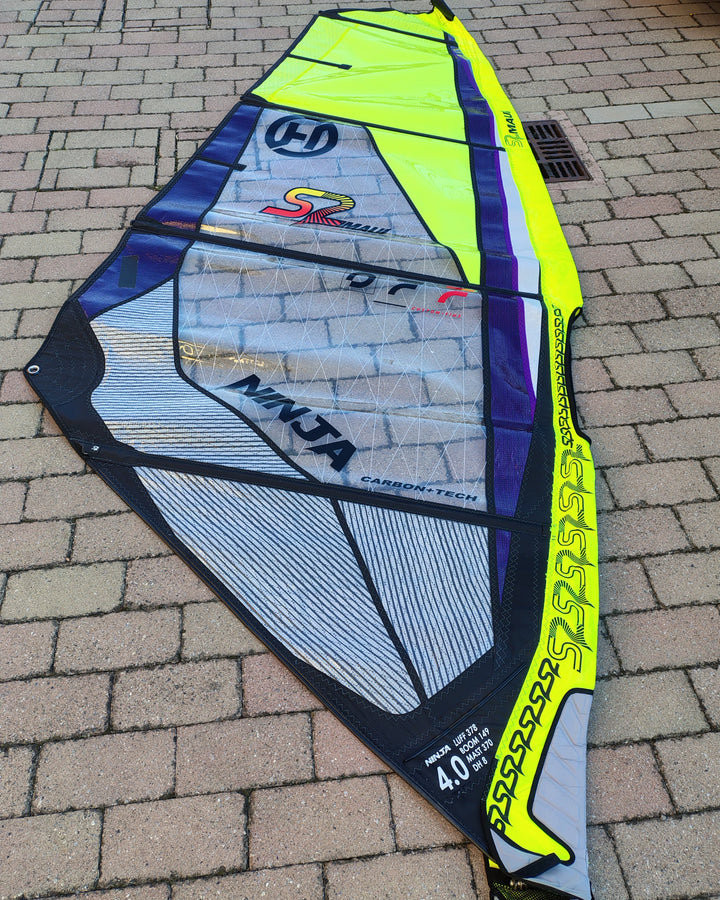 Gebrauchte Segel S2Maui Ninja 4.8 Carbon + Tech 2025 Special edition 