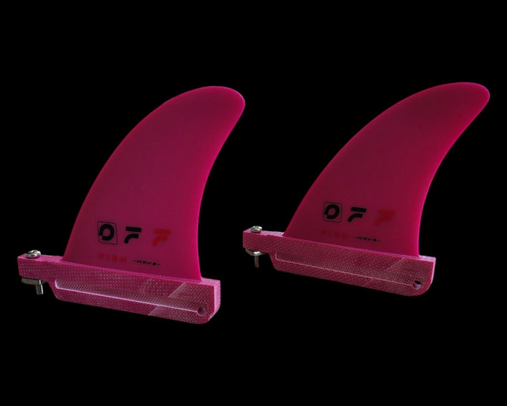 Fins OFF FINS -FISH- Thruster/Quad Side Wave