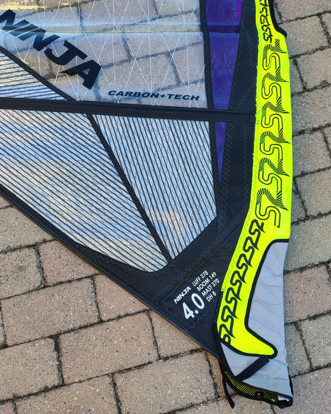 Gebrauchte Segel S2Maui Ninja 4.8 Carbon + Tech 2025 Special edition 