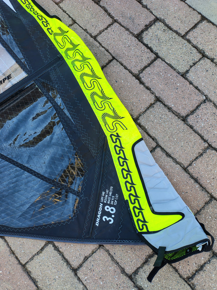 Voile Windsurf S2Maui DRAGON ULTRA-HMPE™ 3.8 2025 utilisée 