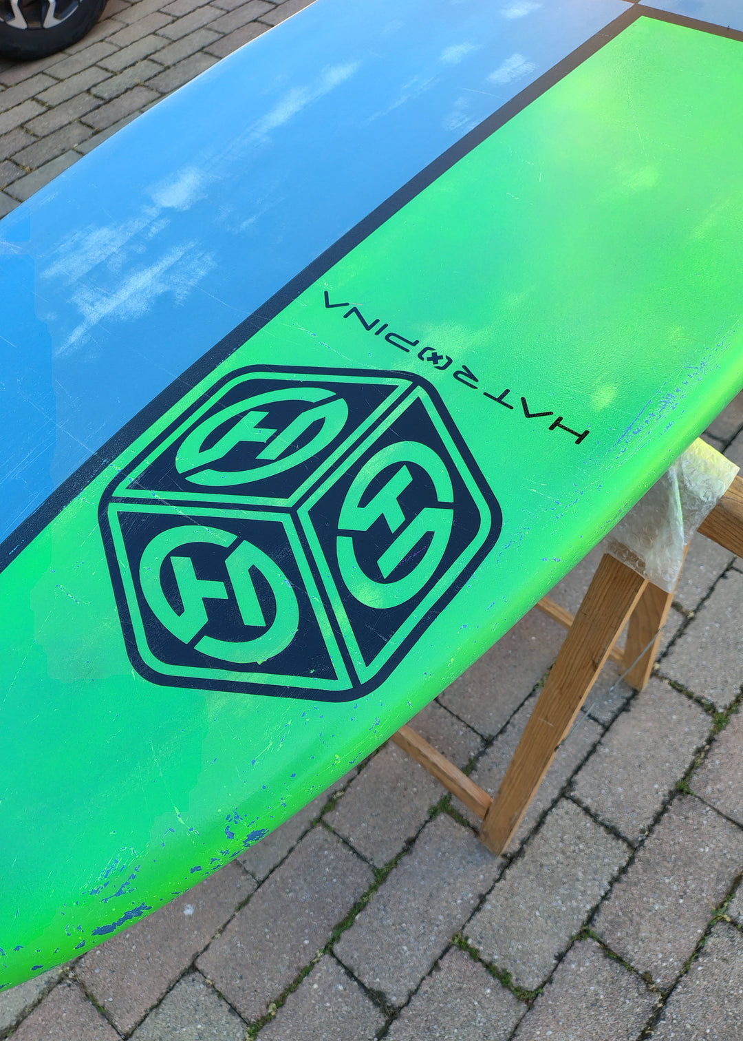 Tabla HATROPINA CUSTOM PRO-ZAC 93lt Freestyle usada