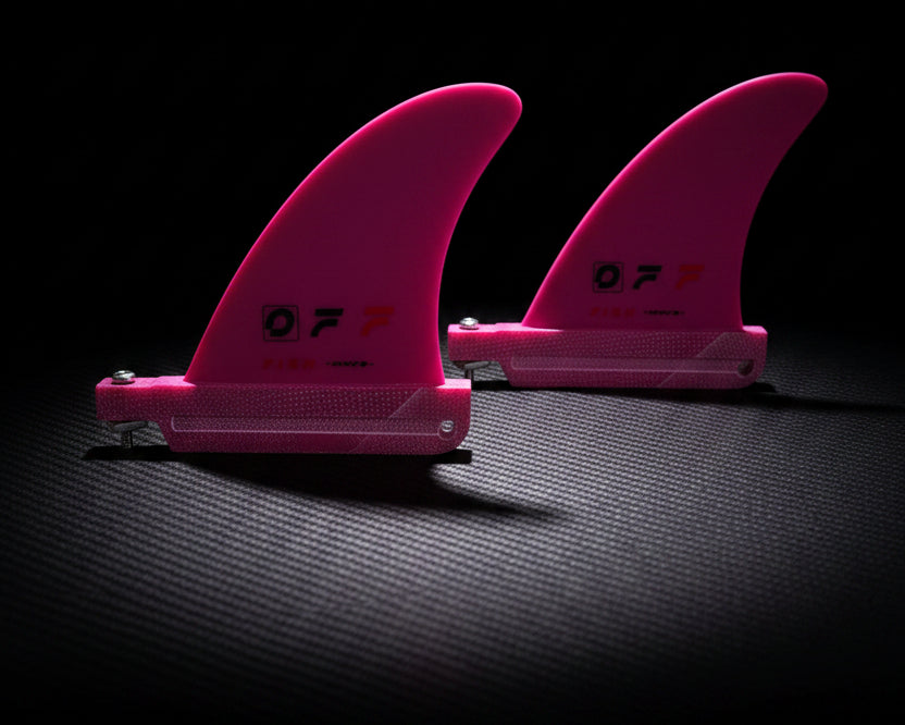 Fins OFF FINS -FISH- Thruster/Quad Side Wave