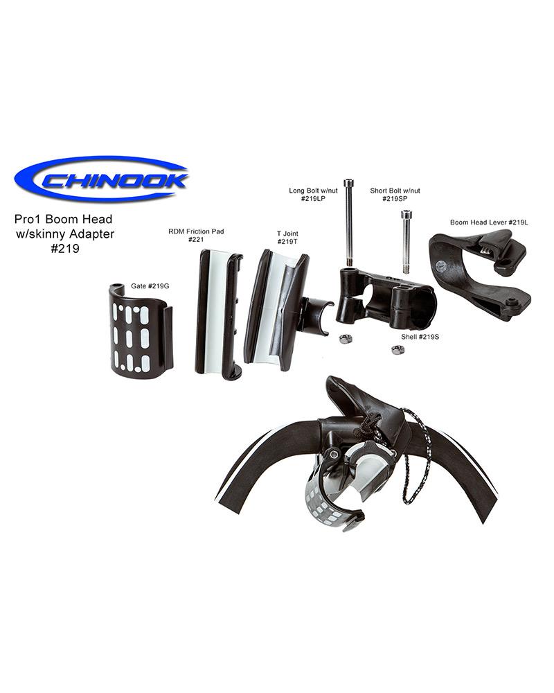 Chinook Spare Boom Handle -Pro-1 Boom Head-Complete with RDM adapter