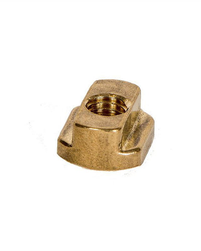 Brass Mast Foot T-Nut Slider Brass T-Nut (8mm) Set of 3