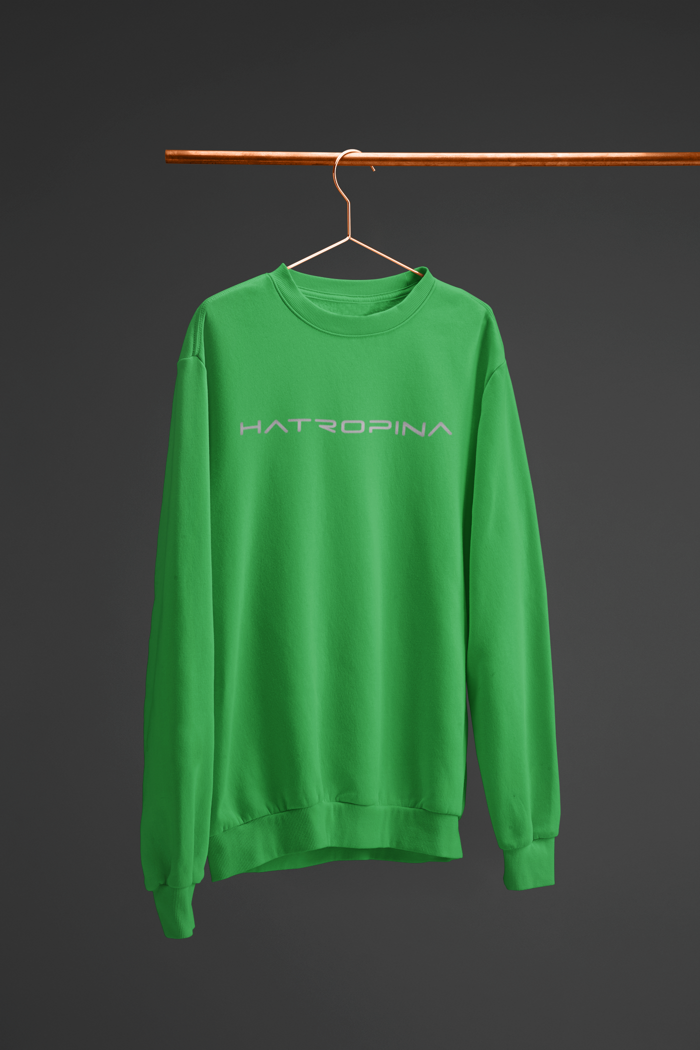 Hatropina unisex light crewneck sweatshirt brushed VM