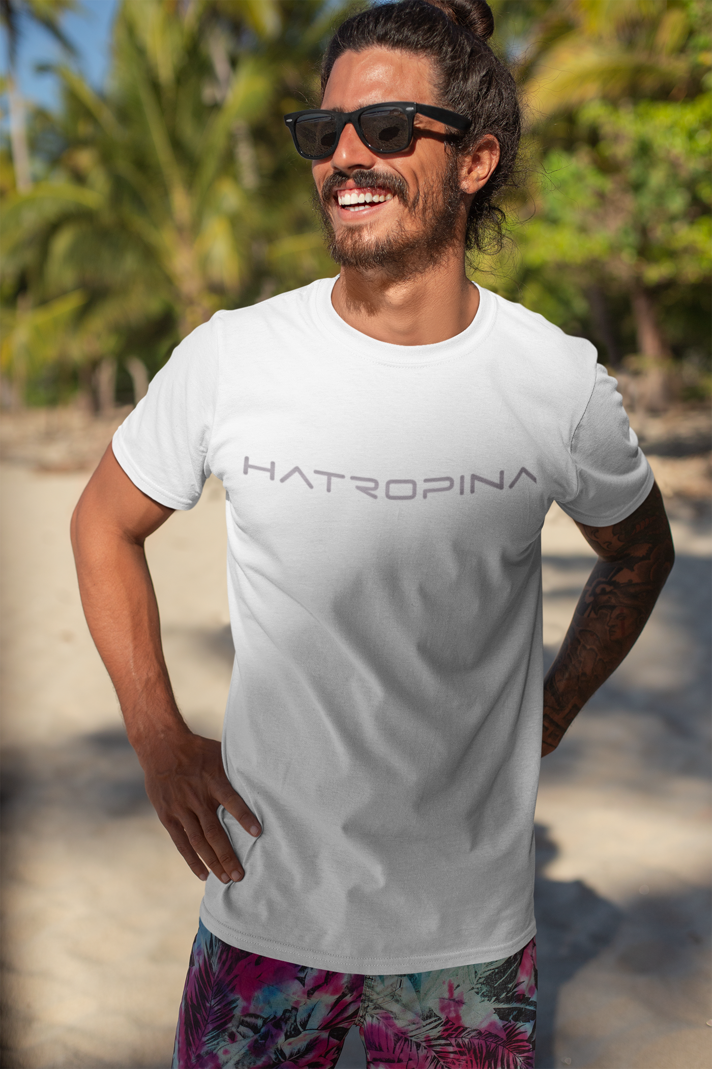 Hatropina Unisex Short Sleeve T-Shirt W